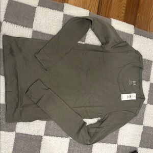 GAP Olive Long Sleeve Tee